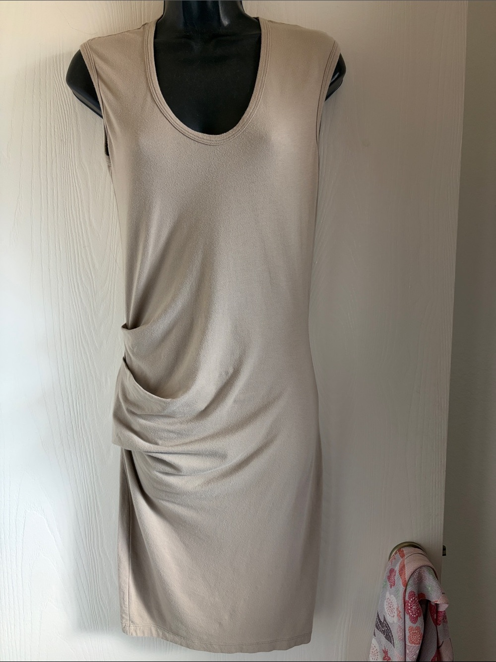 James Perse Side Ruched Tank Dress
